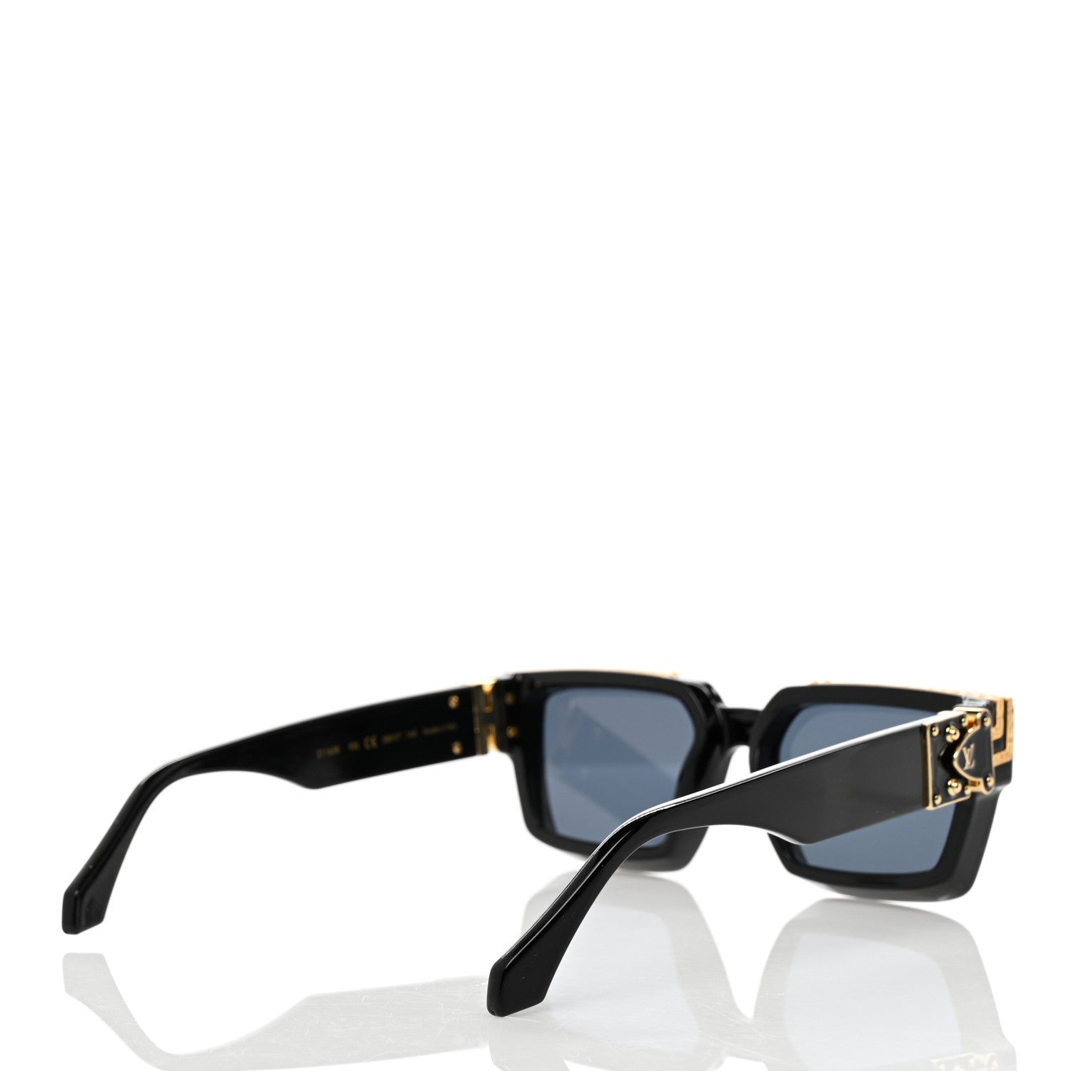 Louis Vuitton Acetate 1.1 Millionaires Sunglasses Z1165E Black 4 of 7