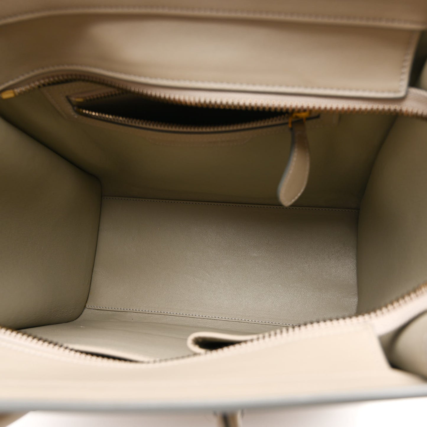 Smooth Calfskin Interstice Micro Luggage Quartz