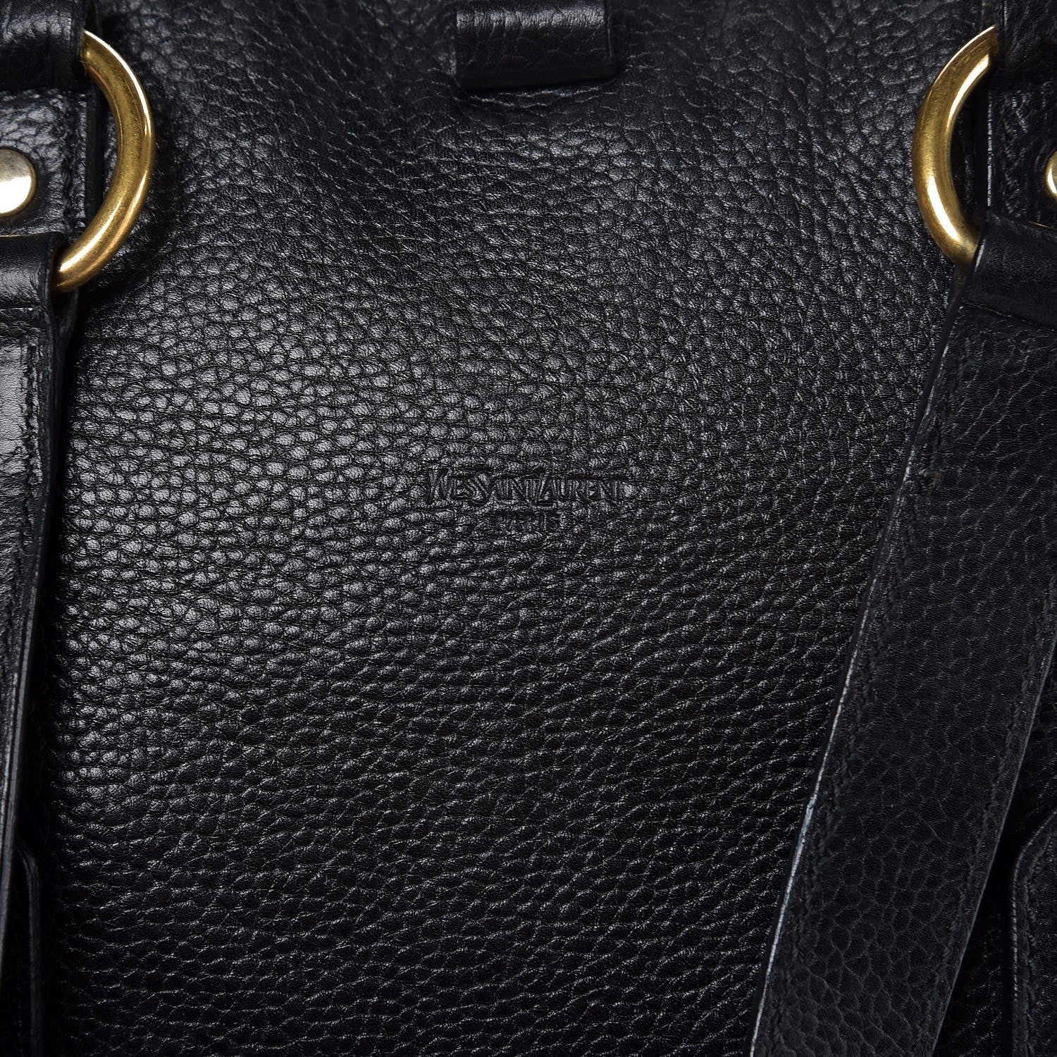Saint Laurent Calfskin Oversized Muse Black 6 of 16