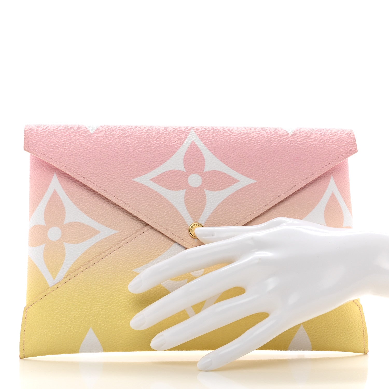 Louis Vuitton Monogram Giant By The Pool Large Kirigami Pochette Pink 2 of 6