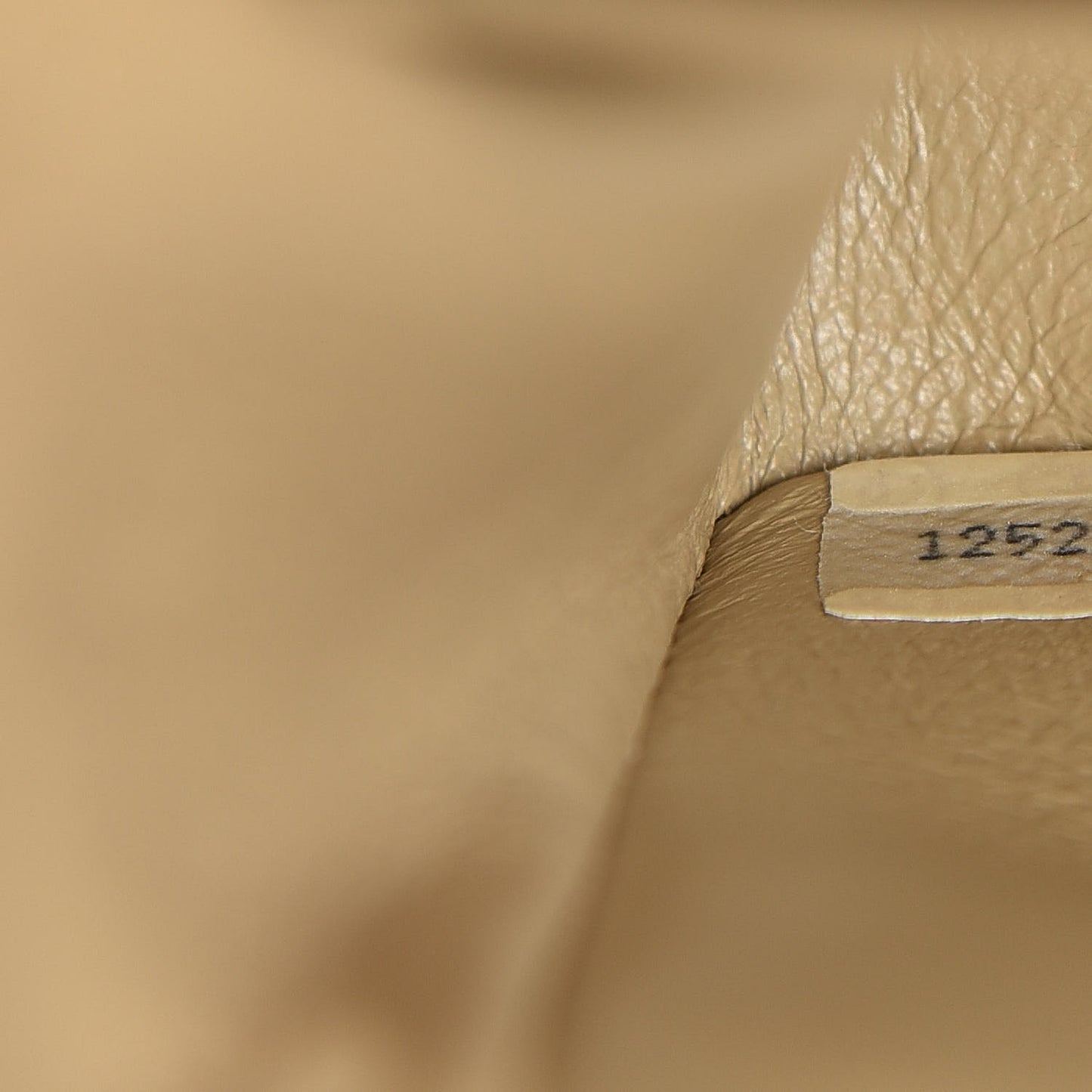Lambskin Quilted Medium Double Flap Beige
