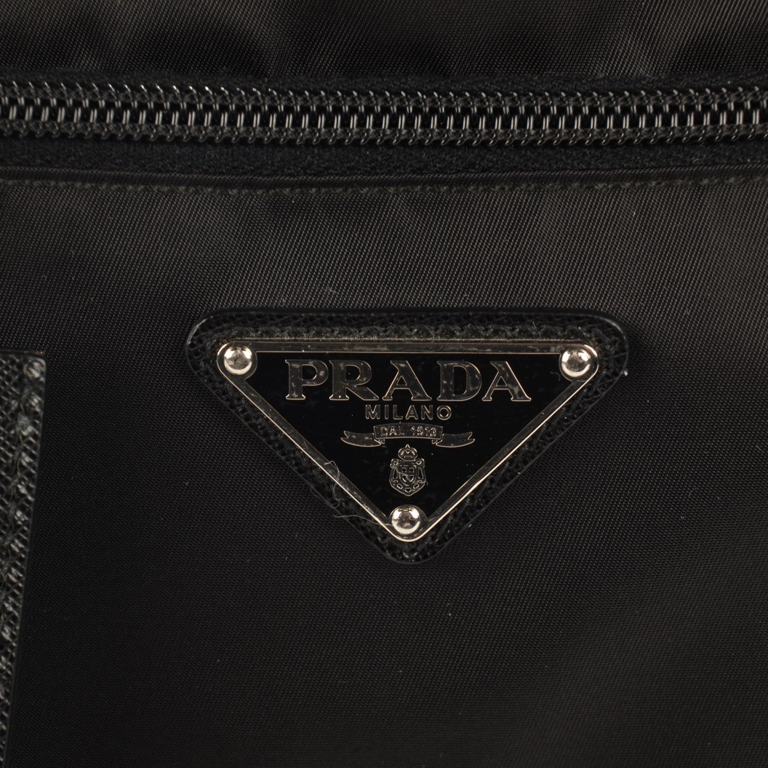 Prada Tessuto Travel Briefcase Black 8 of 8
