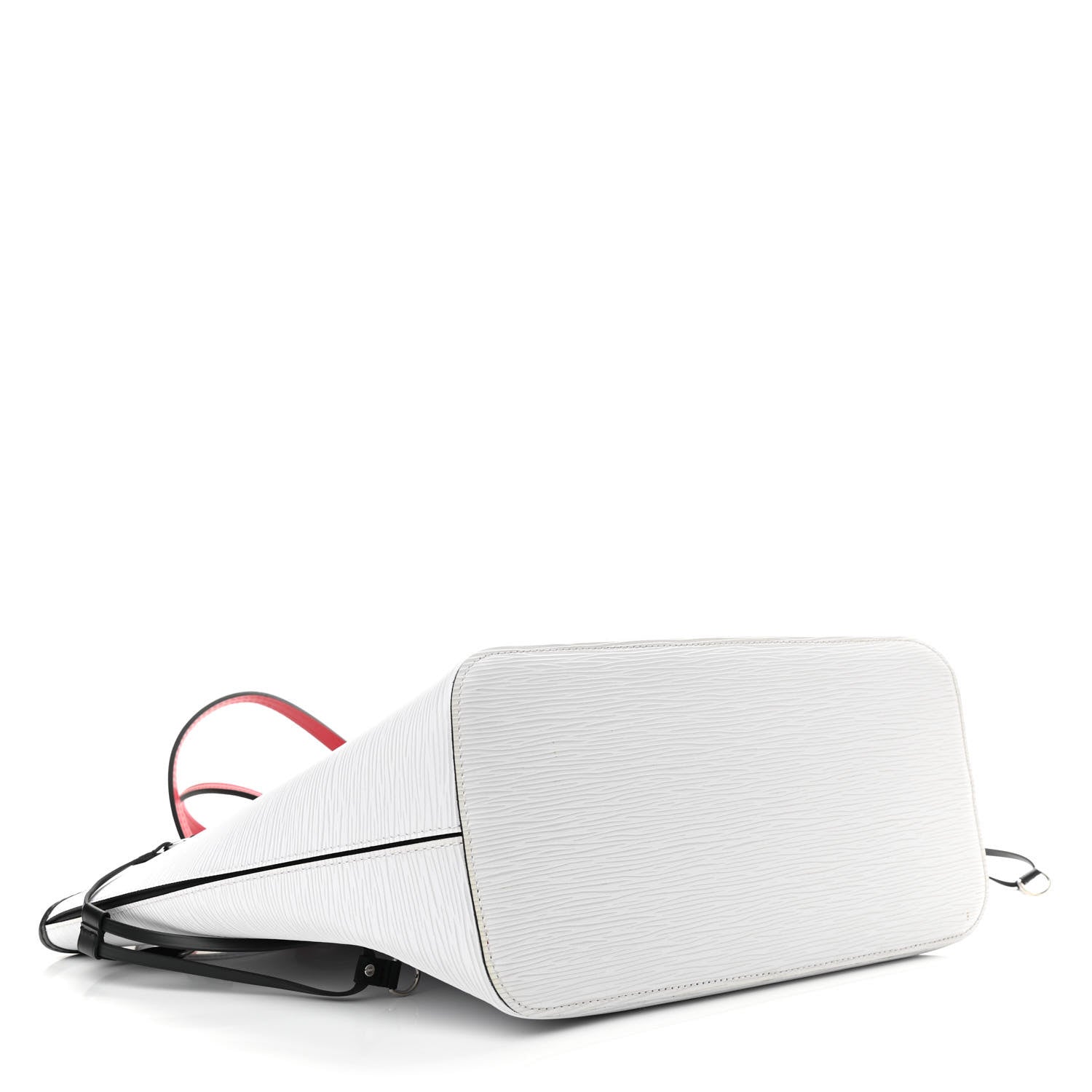 Louis Vuitton Epi Neverfull MM White Scarlet Black 5 of 11