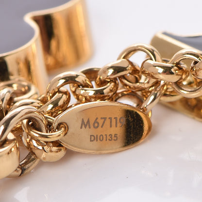 Louis Vuitton Fleur De Monogram Bag Charm Dore 3 of 4