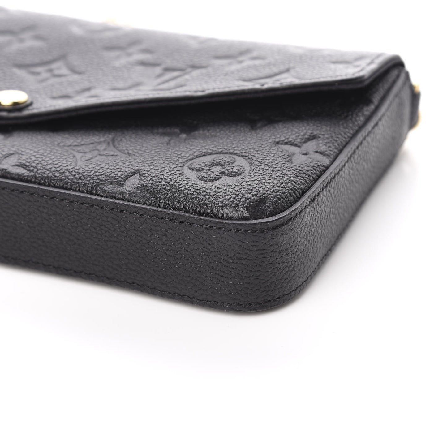 Empreinte Pochette Felicie Chain Wallet Black