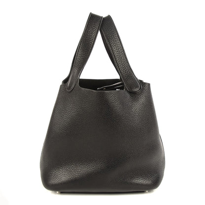 Hermes Taurillon Clemence Picotin Lock 18 PM Black 1 of 18