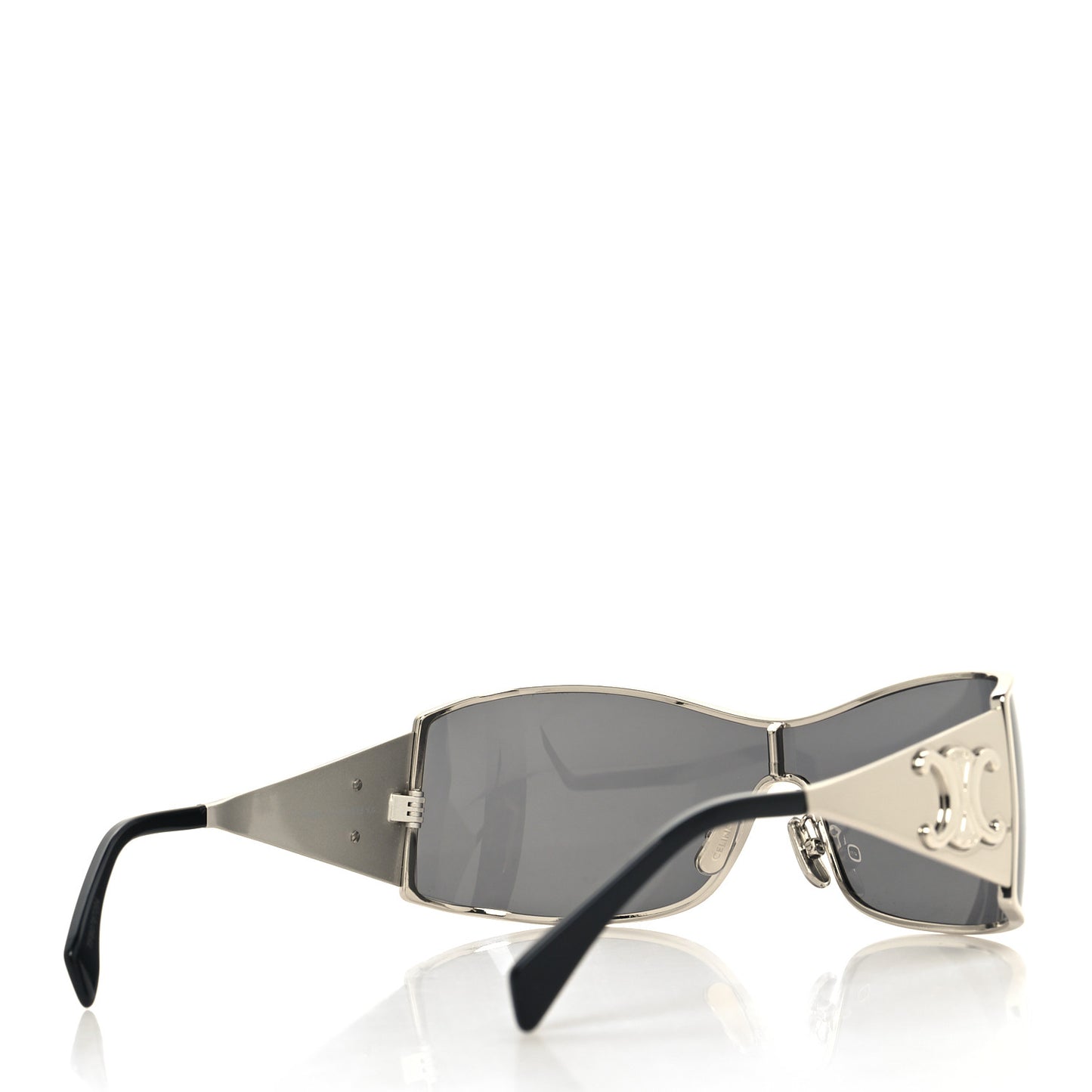 Metal Triomphe Sunglasses CL40283U Silver Black