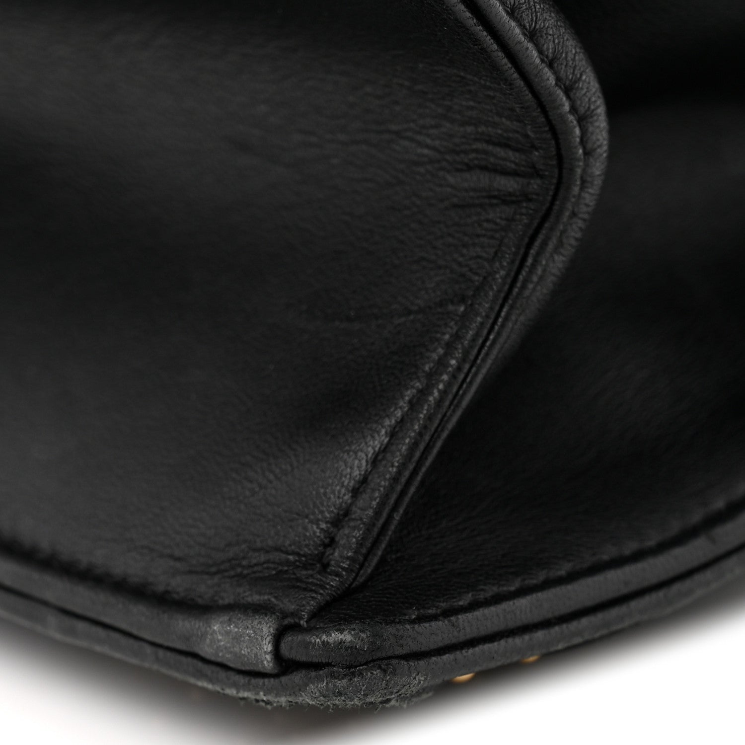 Christian Dior Lambskin Studded Medium Diorama Flap Bag Black 12 of 14