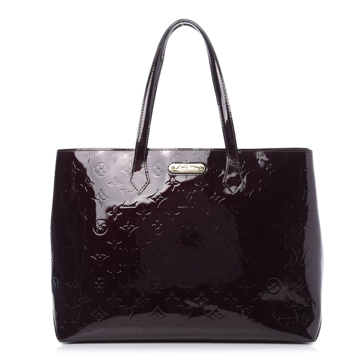 Louis Vuitton Vernis Wilshire MM Amarante 1 of 8