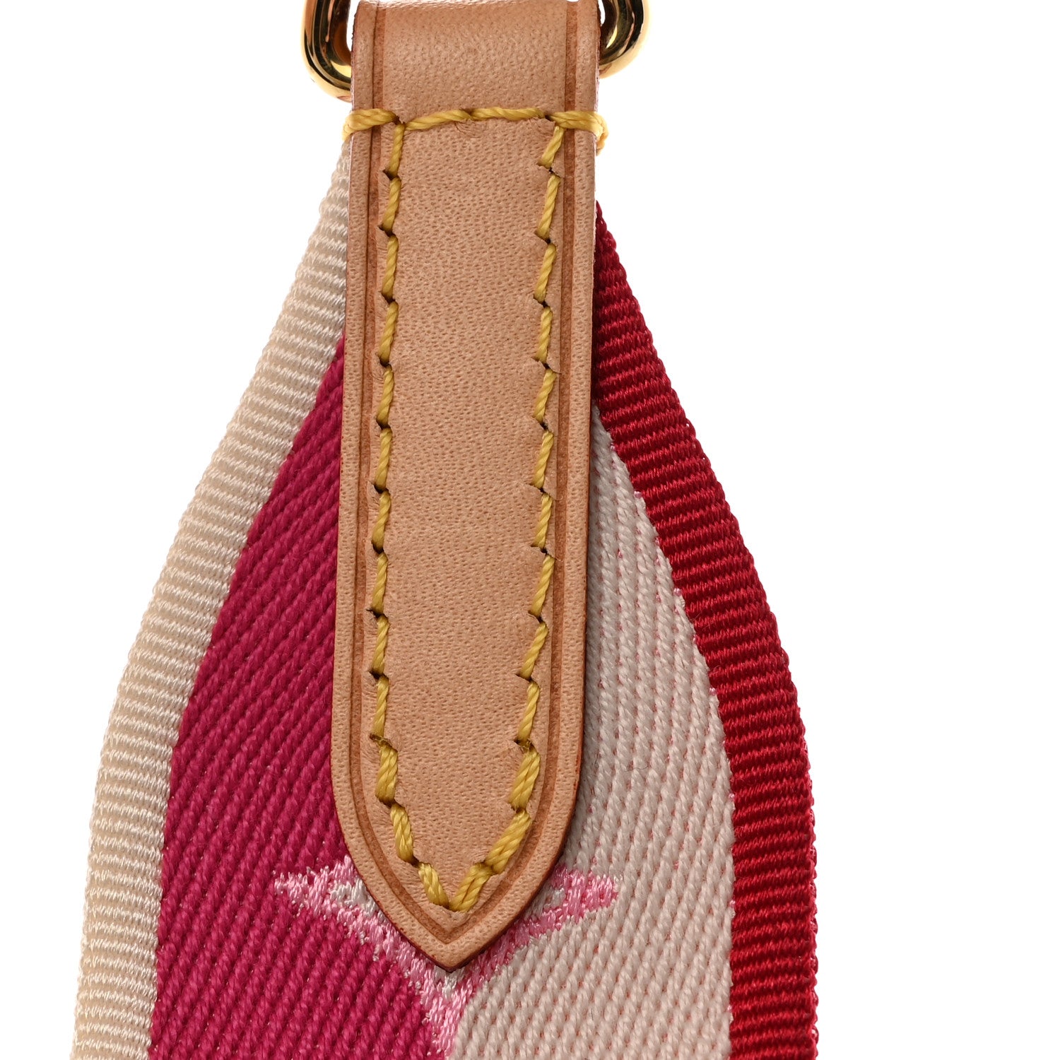 Louis Vuitton Jacquard Speedy Bandouliere 20 Shoulder Strap Fuchsia 4 of 4