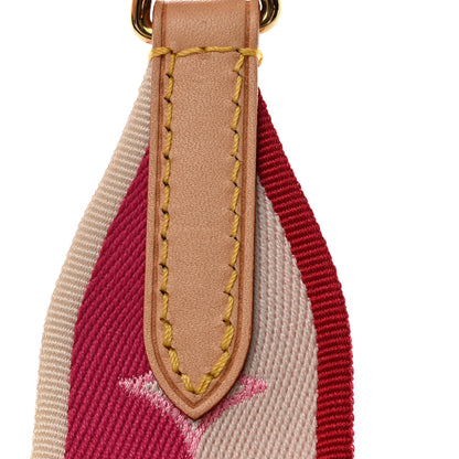Louis Vuitton Jacquard Speedy Bandouliere 20 Shoulder Strap Fuchsia 4 of 4
