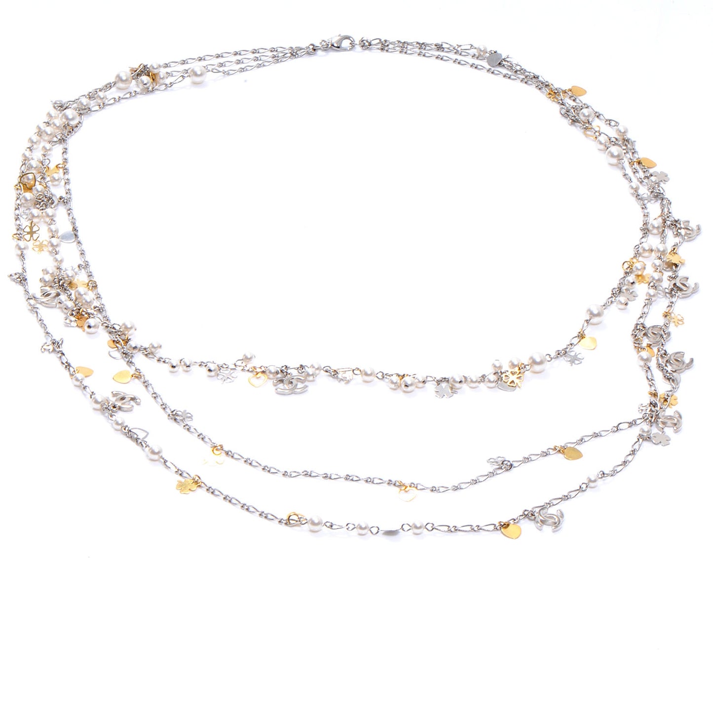 Multi Chain Lucky Symbols Necklace