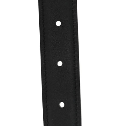 Hermes Epsom Swift 24mm Mini Constance H Belt 90 36 Craie Black 4 of 5