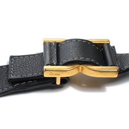 Chloe Calfskin Medium Marcie Round Crossbody Bag Black 5 of 9