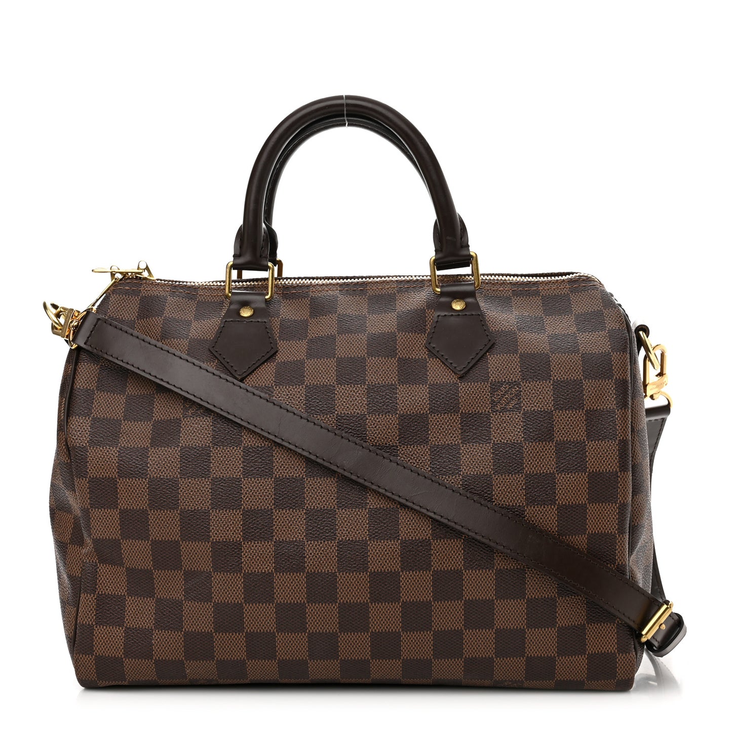 Damier Ebene Speedy Bandouliere 30