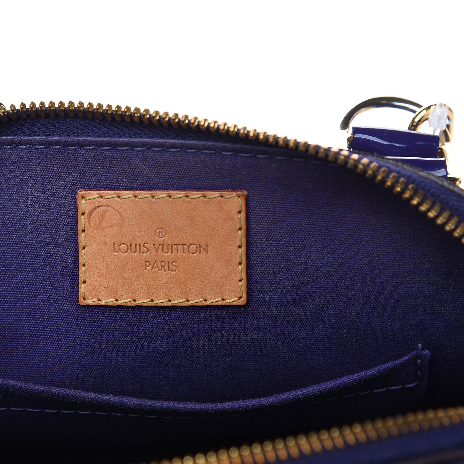 Louis Vuitton Vernis Alma BB Blueberry 9 of 10