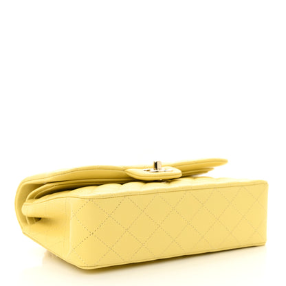 Chanel Caviar Quilted Small Double Flap Light Yellow 4 of 11
