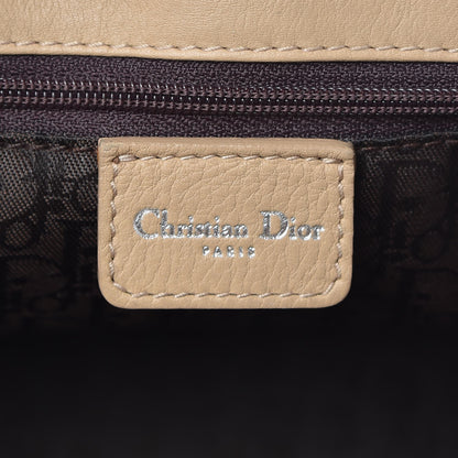Christian Dior Calfskin Cannage Shoulder Bag Camel 5 of 14