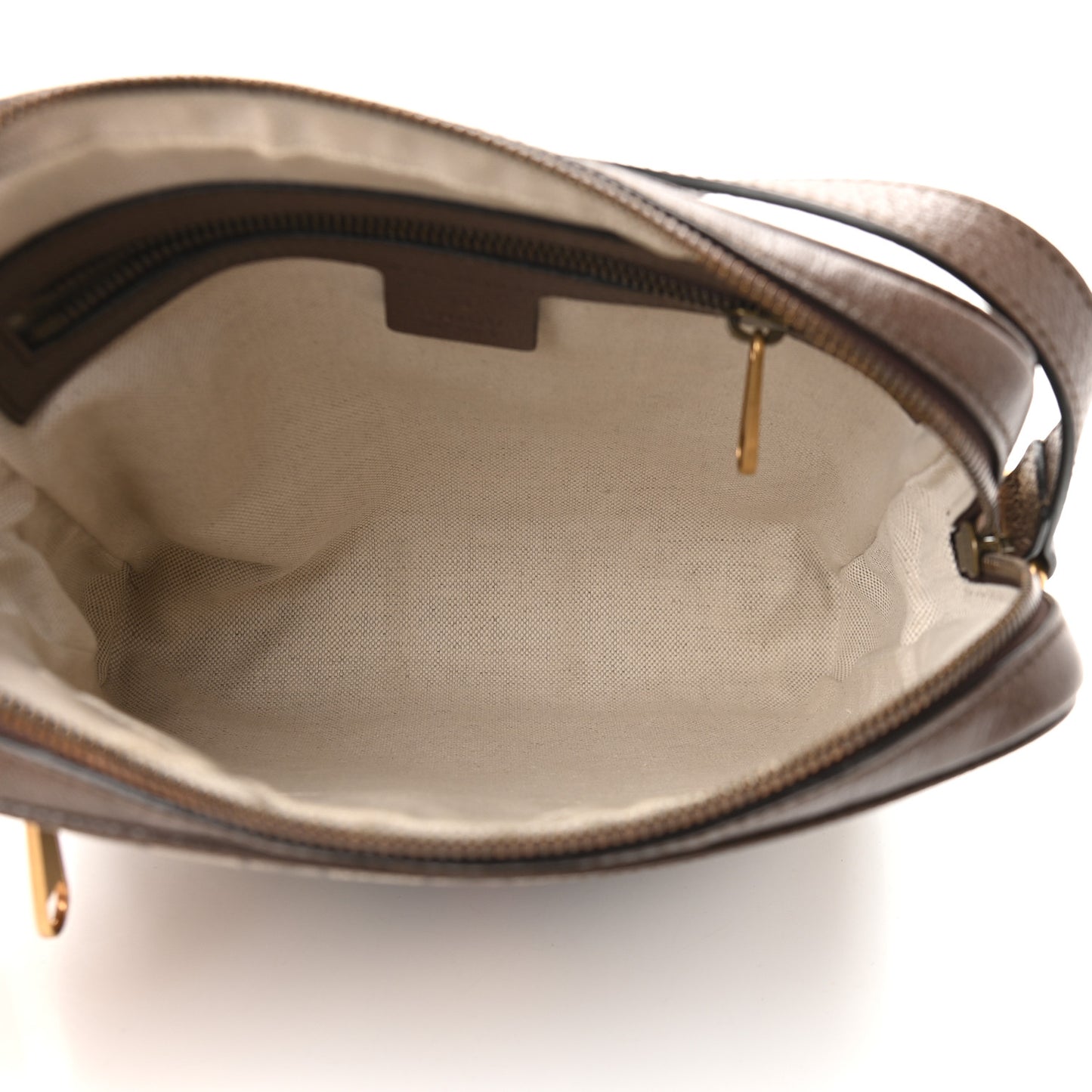 GG Supreme Monogram Web Small Ophidia Messenger Bag Brown