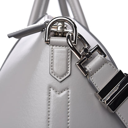 Givenchy Shiny Lord Calfskin Medium Antigona Pearl Grey 11 of 16