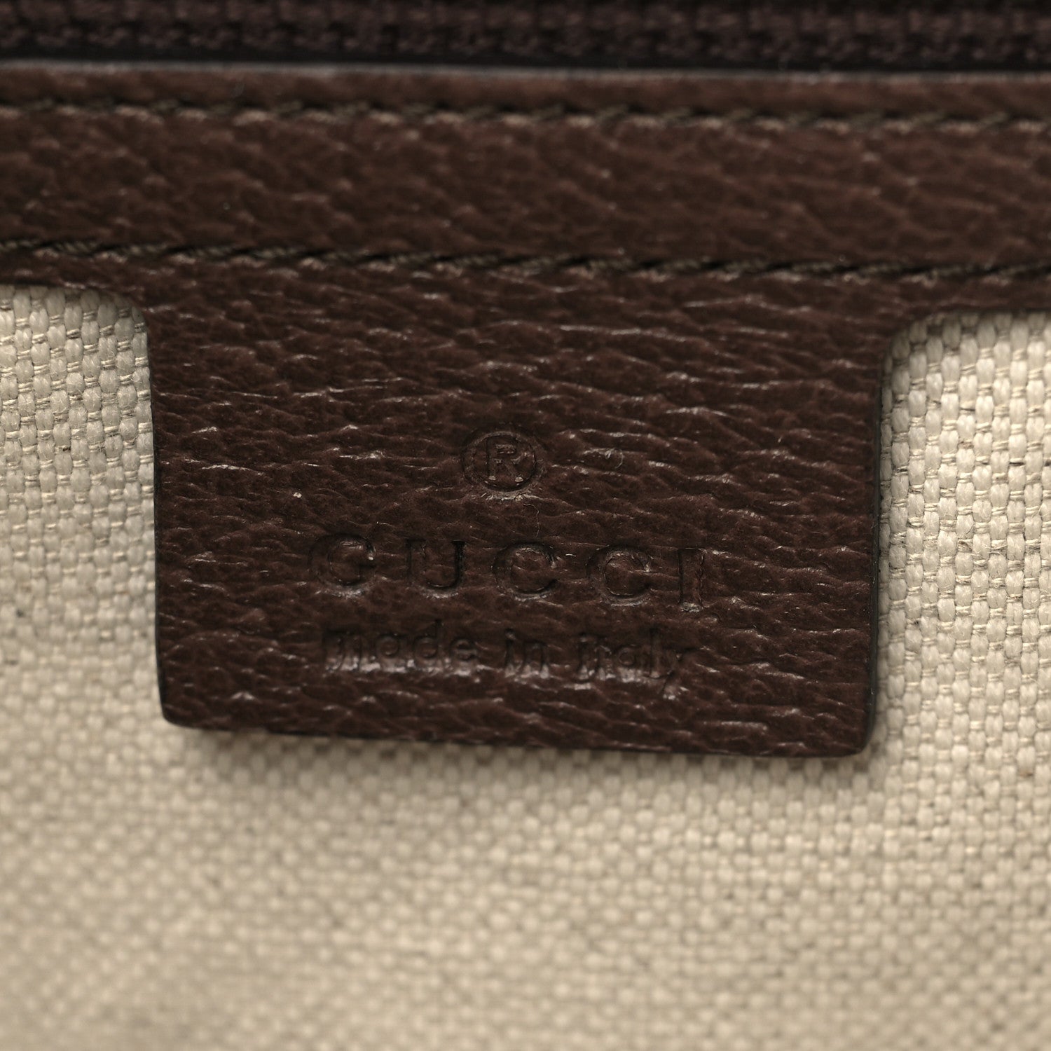 Gucci GG Supreme Monogram Web Small Ophidia Half Moon Hobo Brown 6 of 6