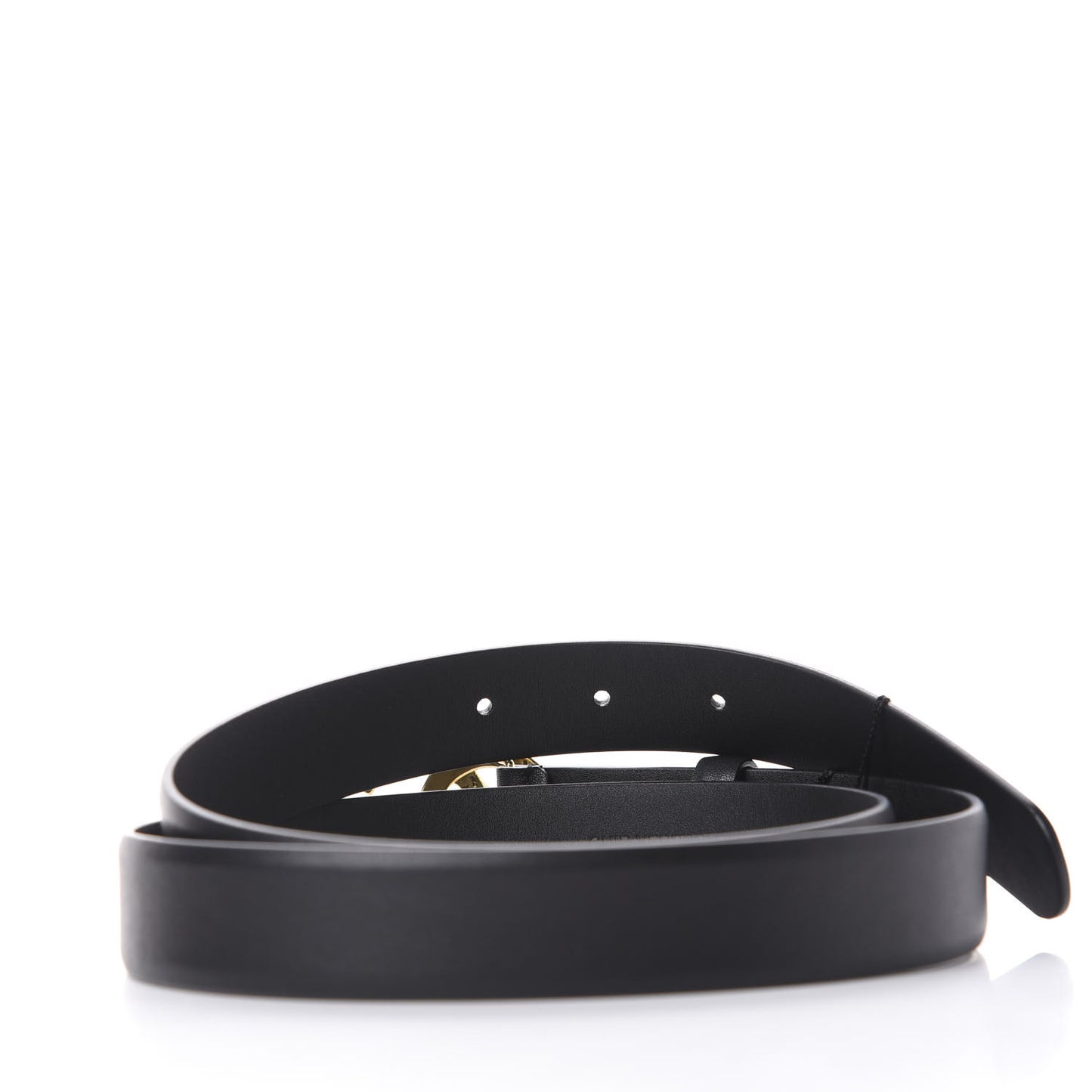 Calfskin Paris CC Belt 95 38 Black