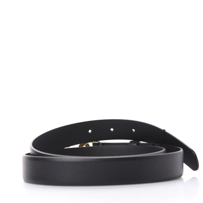 Chanel Calfskin Paris CC Belt 95 38 Black 2 of 5