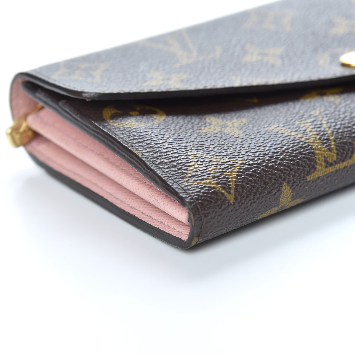 Louis Vuitton Monogram Sarah Wallet NM Rose Ballerine 7 of 9