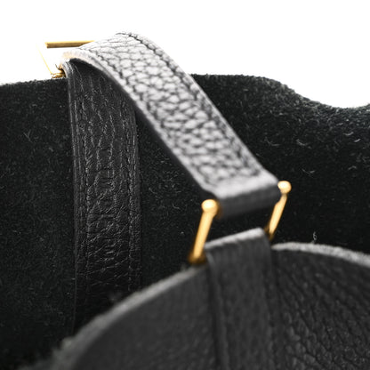 Hermes Taurillon Clemence Picotin Lock 18 PM Black 8 of 11