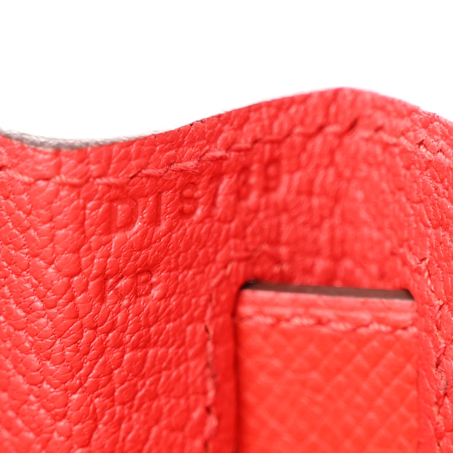 Hermes Epsom Kelly Sellier 28 Rouge de Coeur 7 of 12