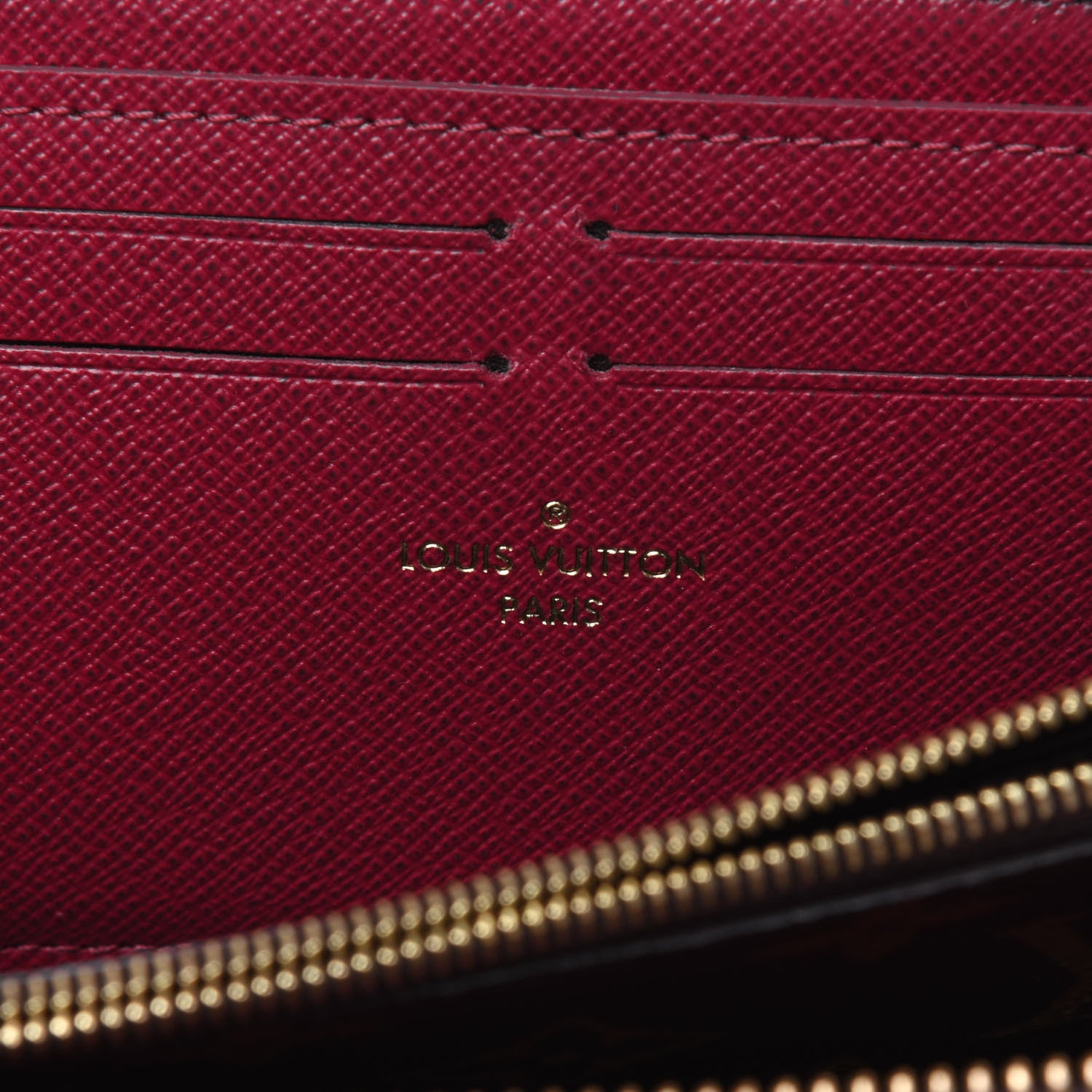 Louis Vuitton Monogram Clemence Wallet Fuchsia 6 of 19