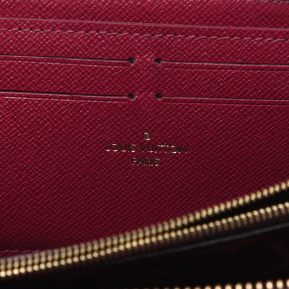 Louis Vuitton Monogram Clemence Wallet Fuchsia 6 of 19