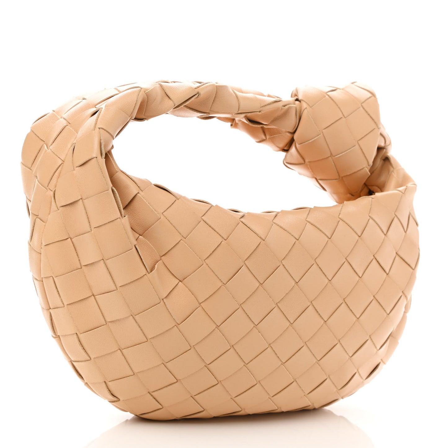 Nappa Intrecciato Mini Jodie Almond