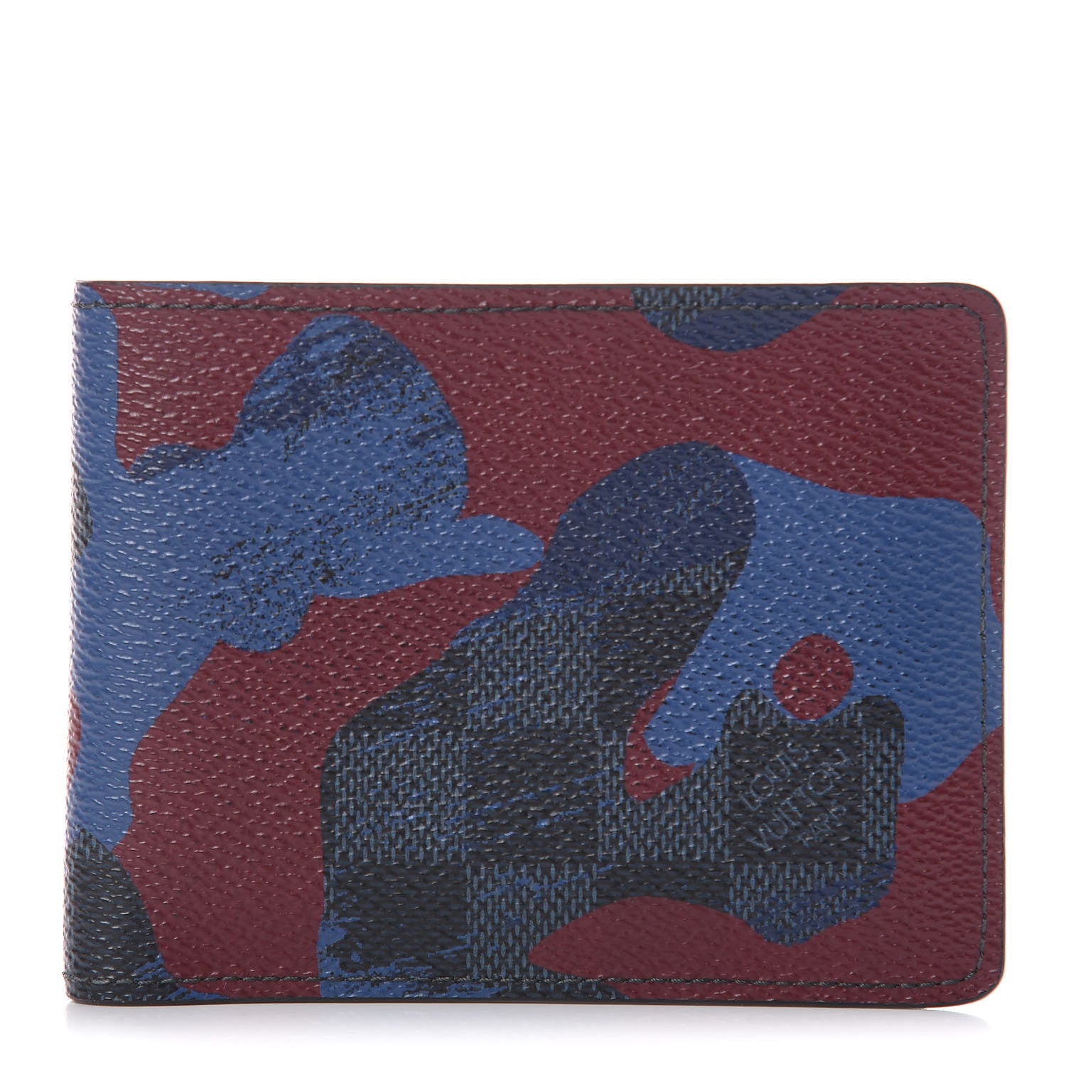 Louis Vuitton Damier Cobalt Multiple Wallet Camouflage 1 of 7