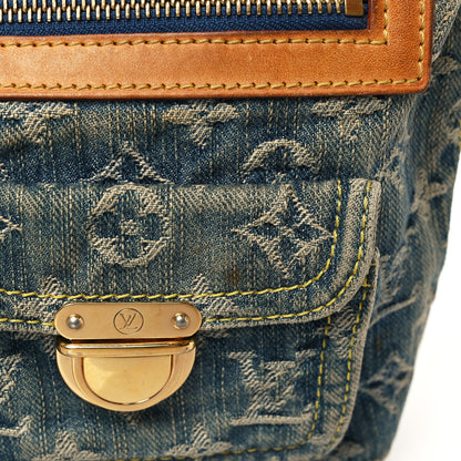 Louis Vuitton Monogram Denim Baggy PM Blue 11 of 13
