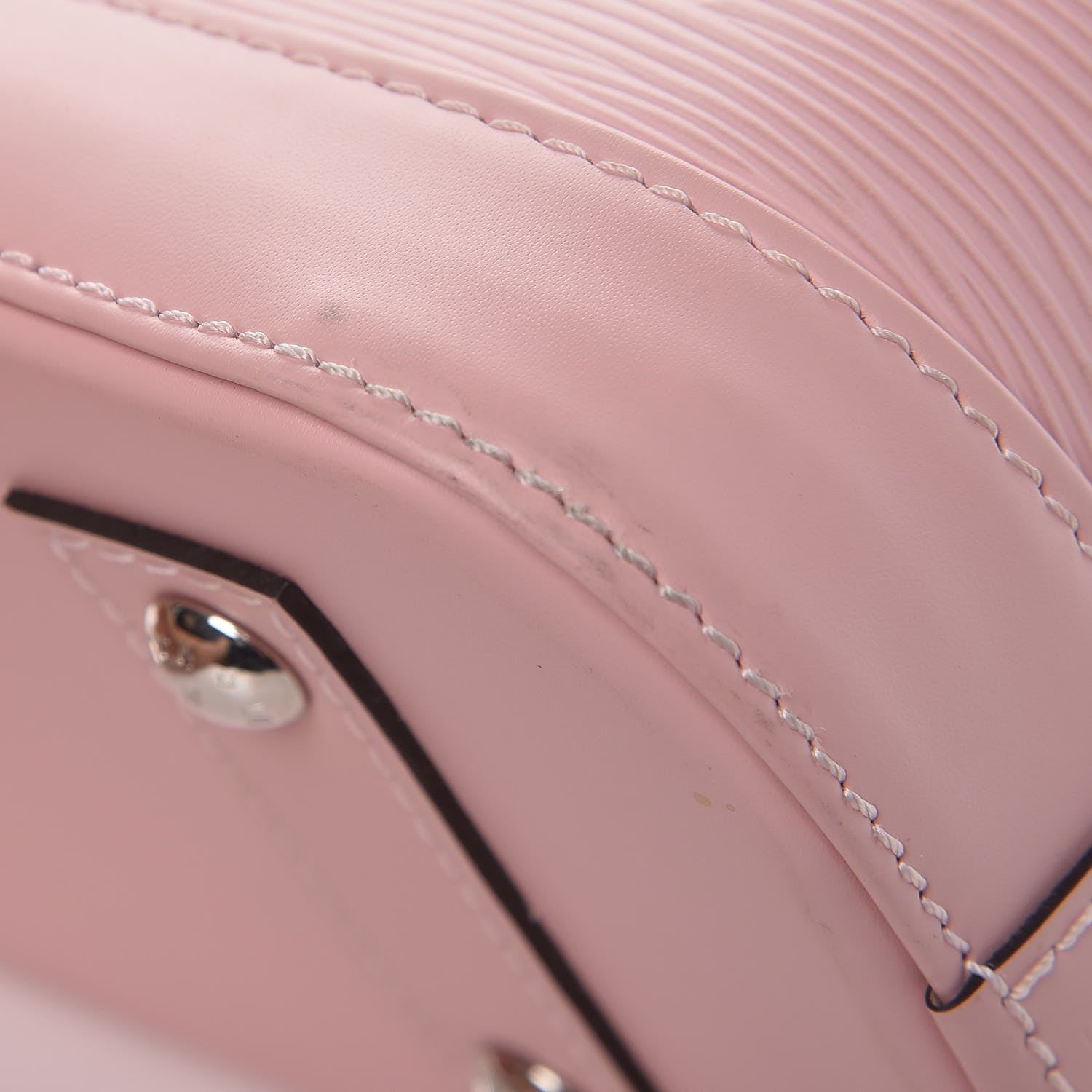 Louis Vuitton Epi Alma BB Rose Ballerine 10 of 12