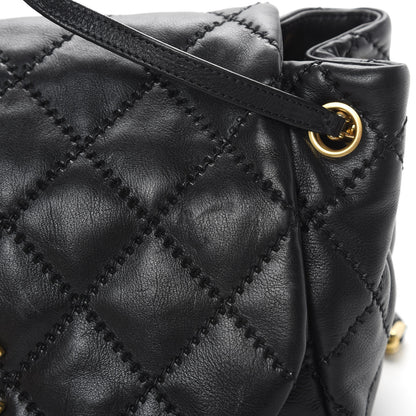 Chanel Calfskin Quilted Retro Chain Flap Black 13 of 13