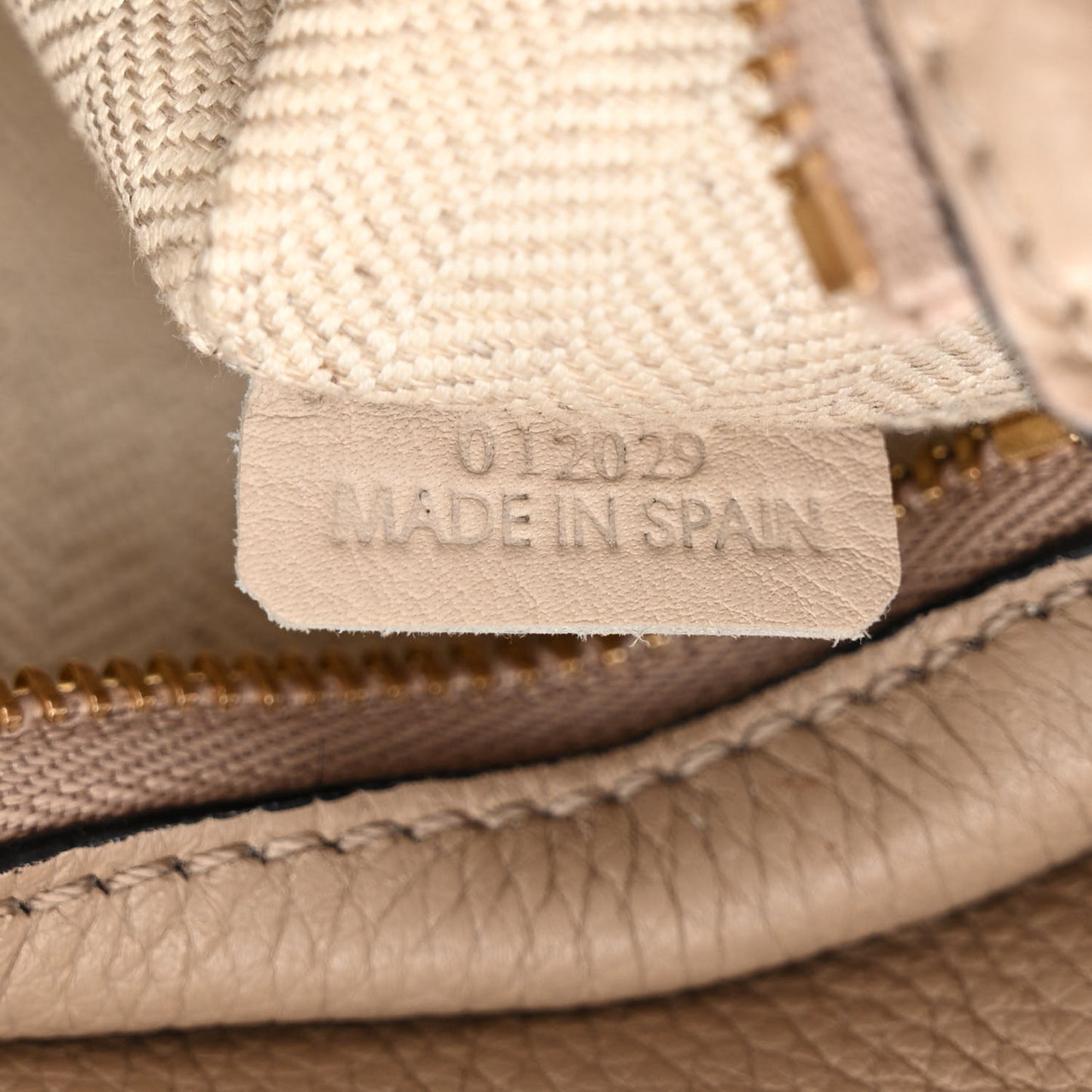 Calfskin Mini Puzzle Bag Sand Mink