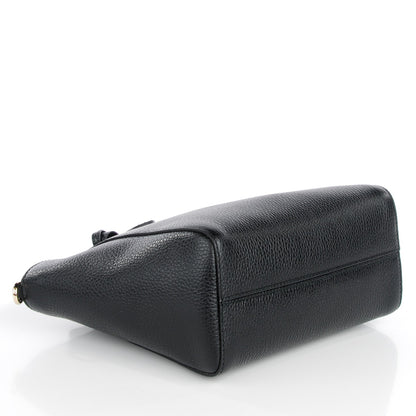 Gucci Dollar Calfskin Mini Swing Top Handle Bag Black 4 of 6