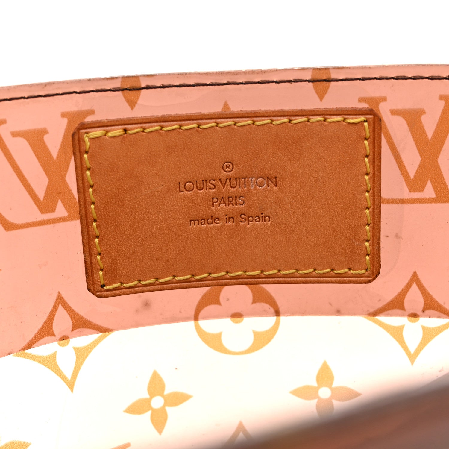 Louis Vuitton Vinyl Cabas Ambre PM 6 of 14
