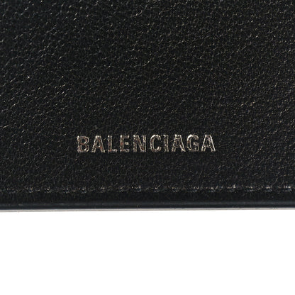 Balenciaga Calfskin Hello Kitty Mini Wallet Black 5 of 7