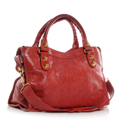 Balenciaga Chevre Giant 21 Gold Hardware City Vermillion 3 of 13