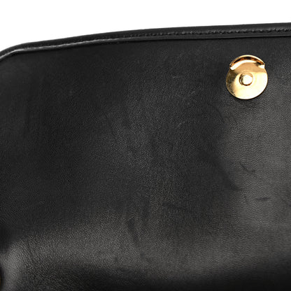 Saint Laurent Lambskin Matelasse Monogram Medium Niki Chain Satchel Black 15 of 16