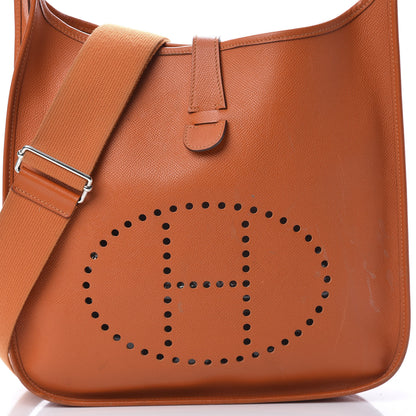 Hermes Epsom Evelyne III PM Orange 8 of 21