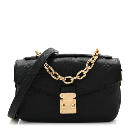 Louis Vuitton Empreinte Pochette Metis East West Black 1 of 10