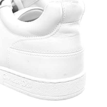 Christian Dior Calfskin Suede Dior Star Low Top Sneakers 37 White 9 of 9