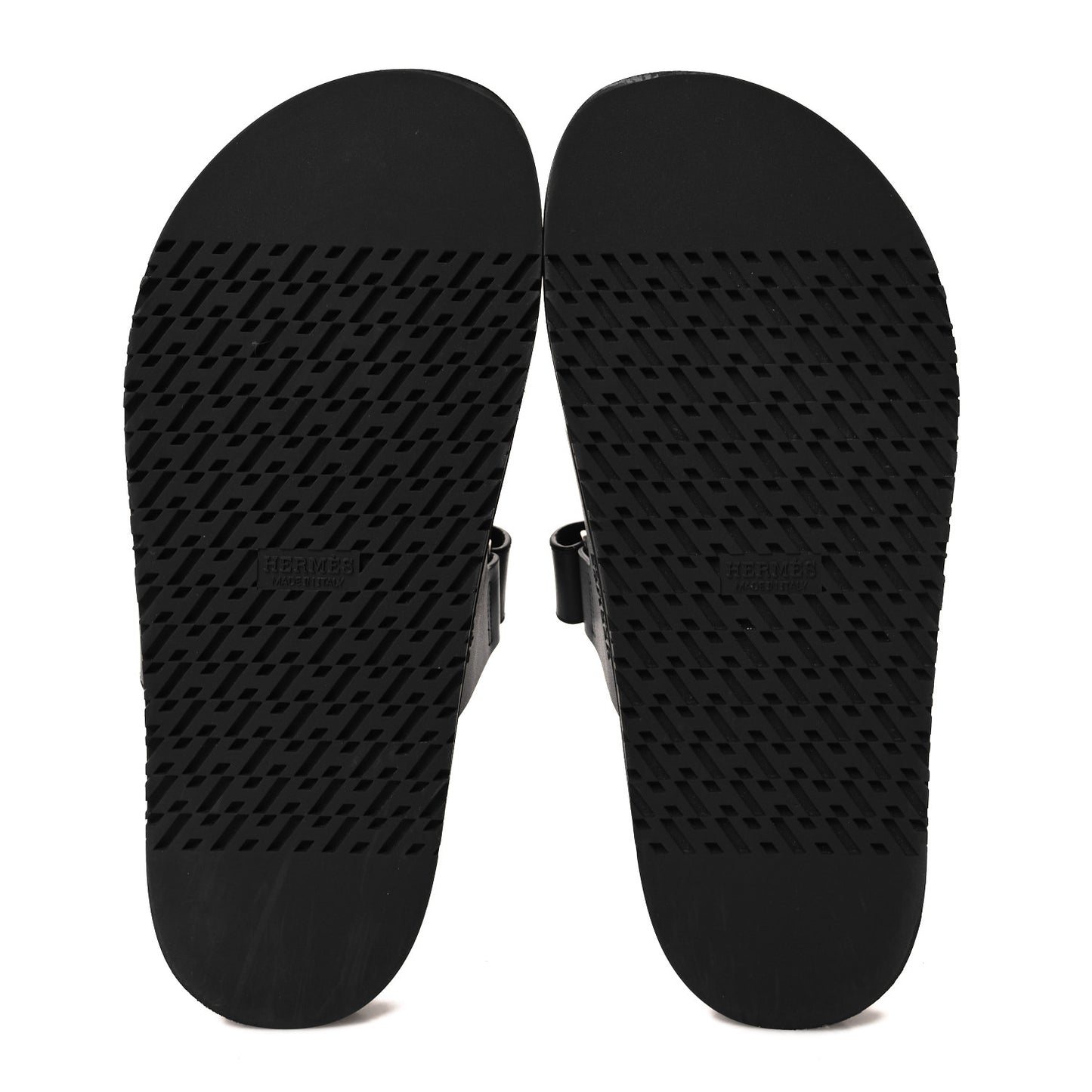 Calfskin Womens Chypre Sandals 39.5 Black