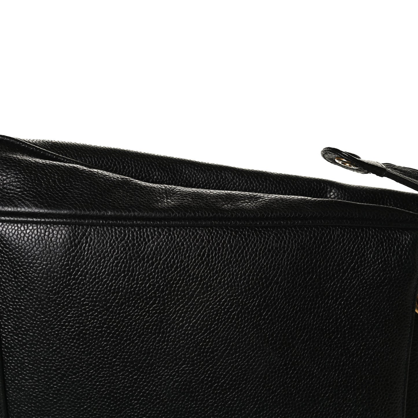Caviar CC Shoulder Bag Black