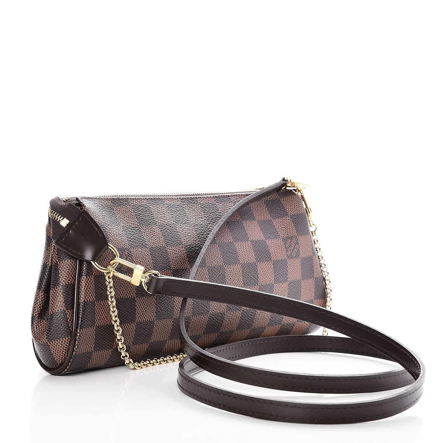 Louis Vuitton Damier Ebene Eva Clutch 3 of 7