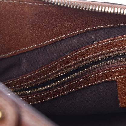 Gucci Monogram Bamboo Ring Hobo Brown 8 of 17